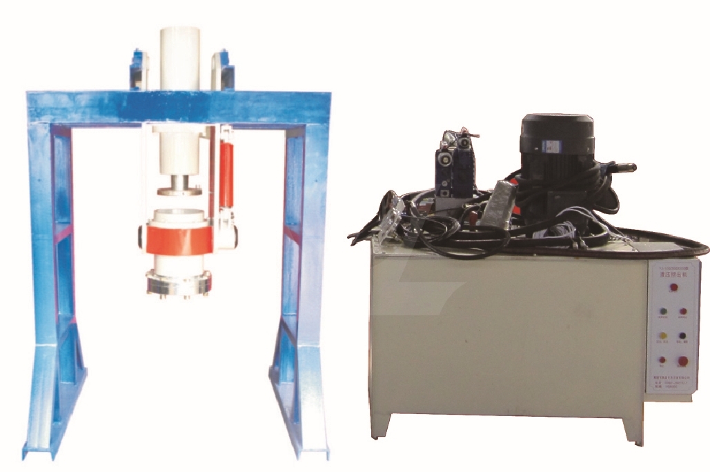 中型立式液壓擠出機(jī) 中型立式液壓擠出機(jī)